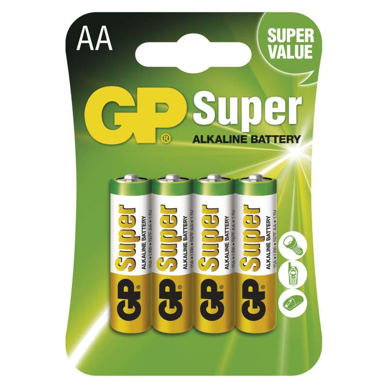 Batéria AA 1,5V Super Alkal.BL