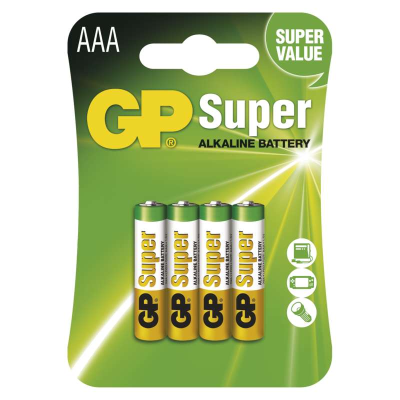 Batéria AAA 1,5V SuperAlkal.BL