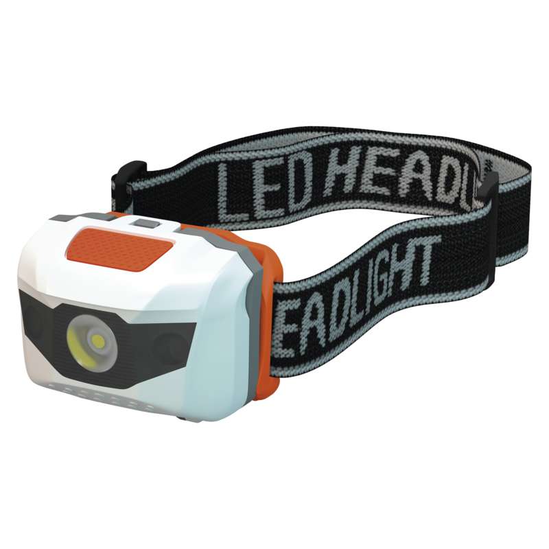Čelovka  1LED 1W+2LED 3xAAA