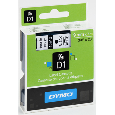 DYMO páska D1  9mmx7m ČI/BI