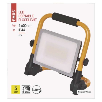 Refl.LED  51W 4600lm IP44 pren