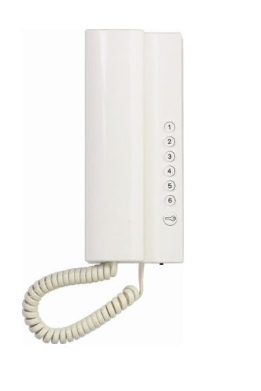 Telefón Elegant 6tlač. biela