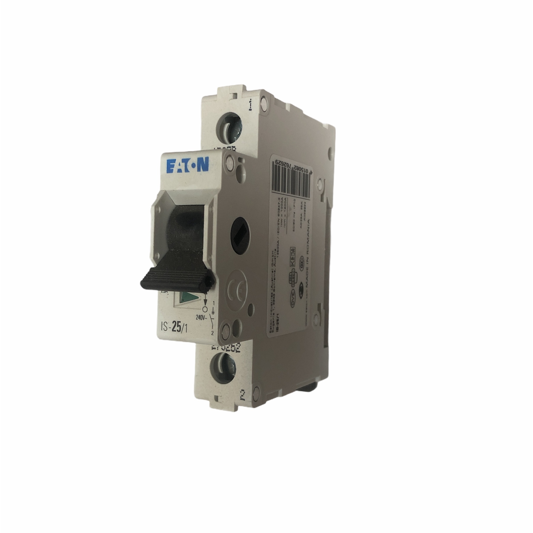VYP. 1P  25A IS
