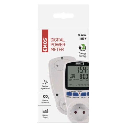 Wattmeter 2-3680W