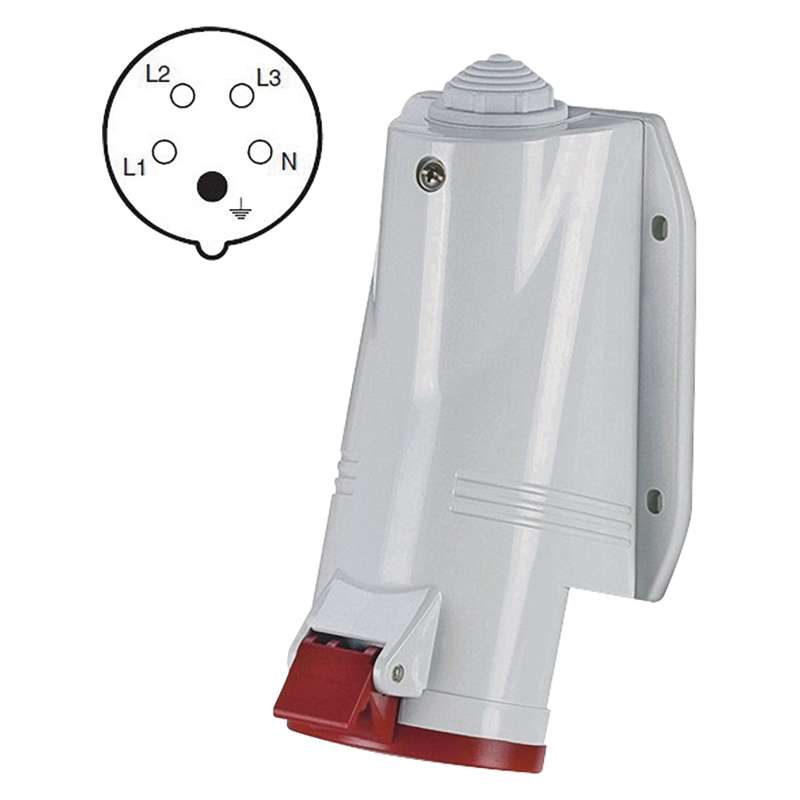 Zás. nást. 32A 5p 380V IP44