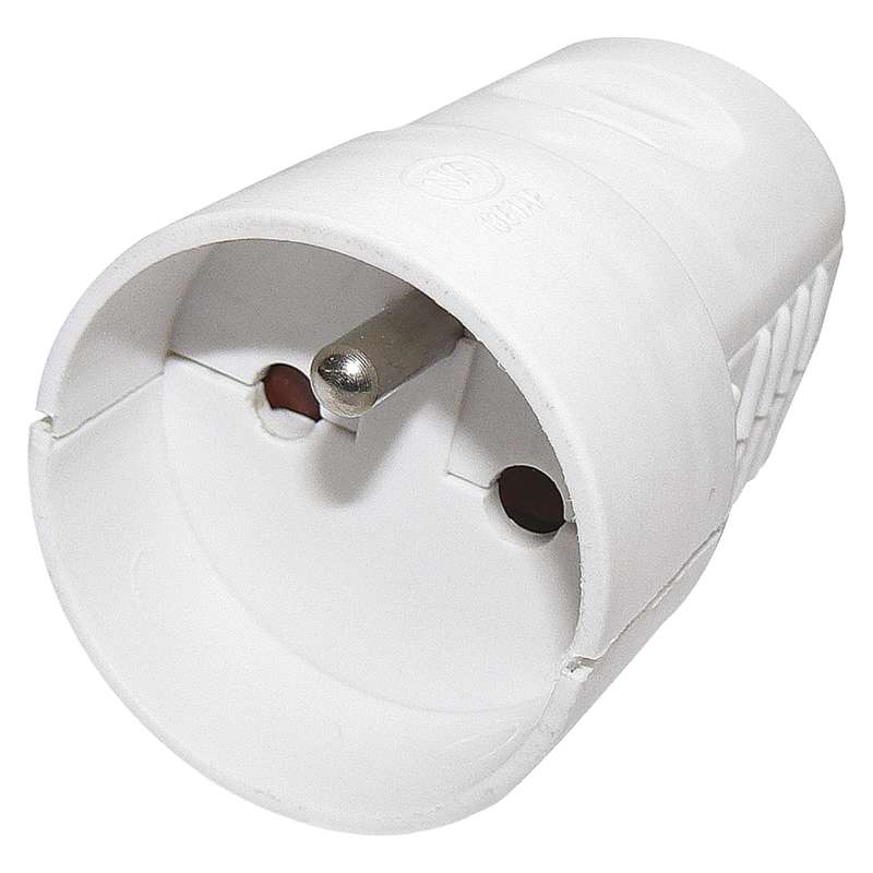 Zás.spoj. 16A 250V biela