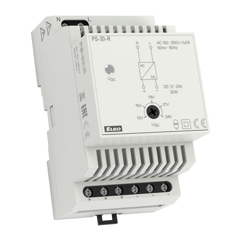 Zdroj  24V  30W DIN PS-R