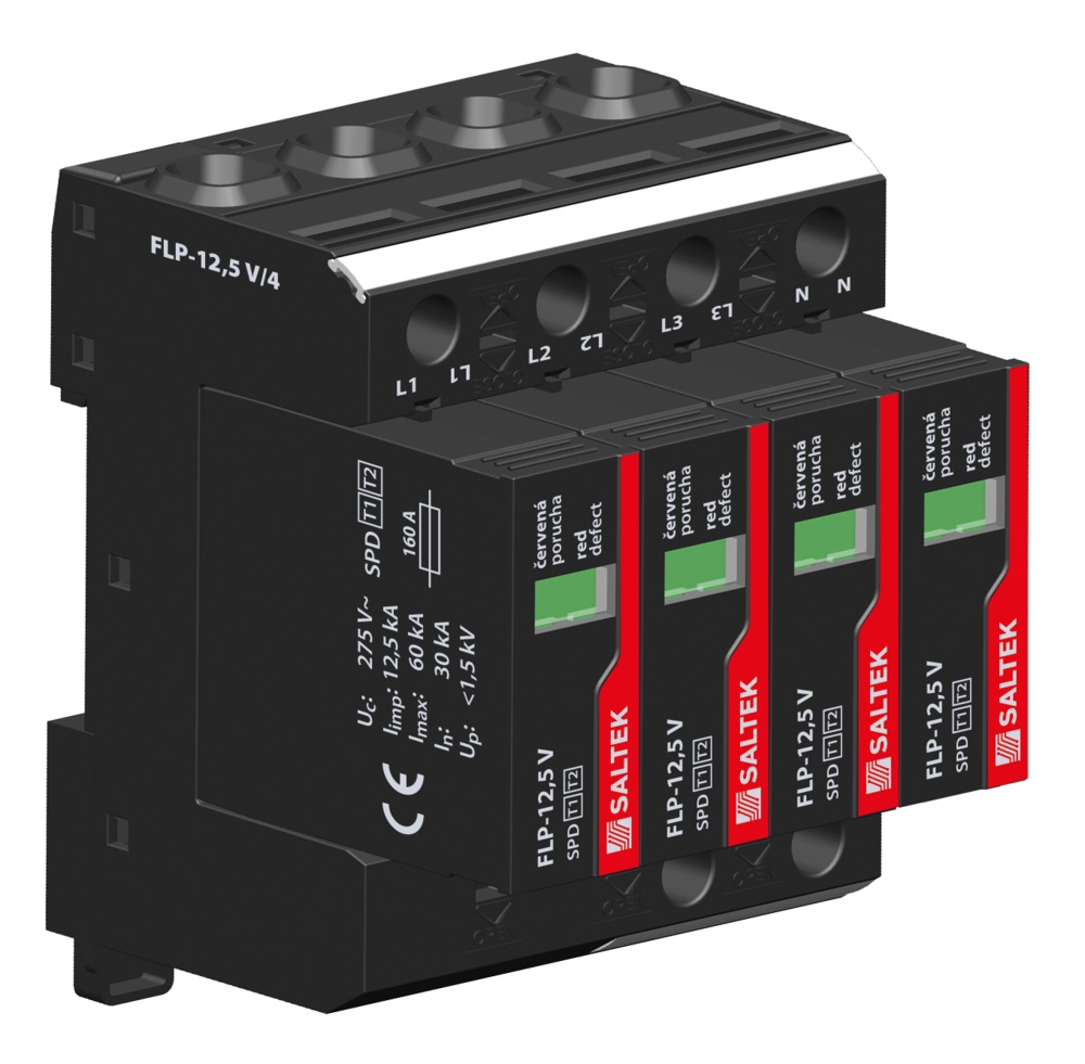 Zvod B+C 4p FLP-12,5 V/4
